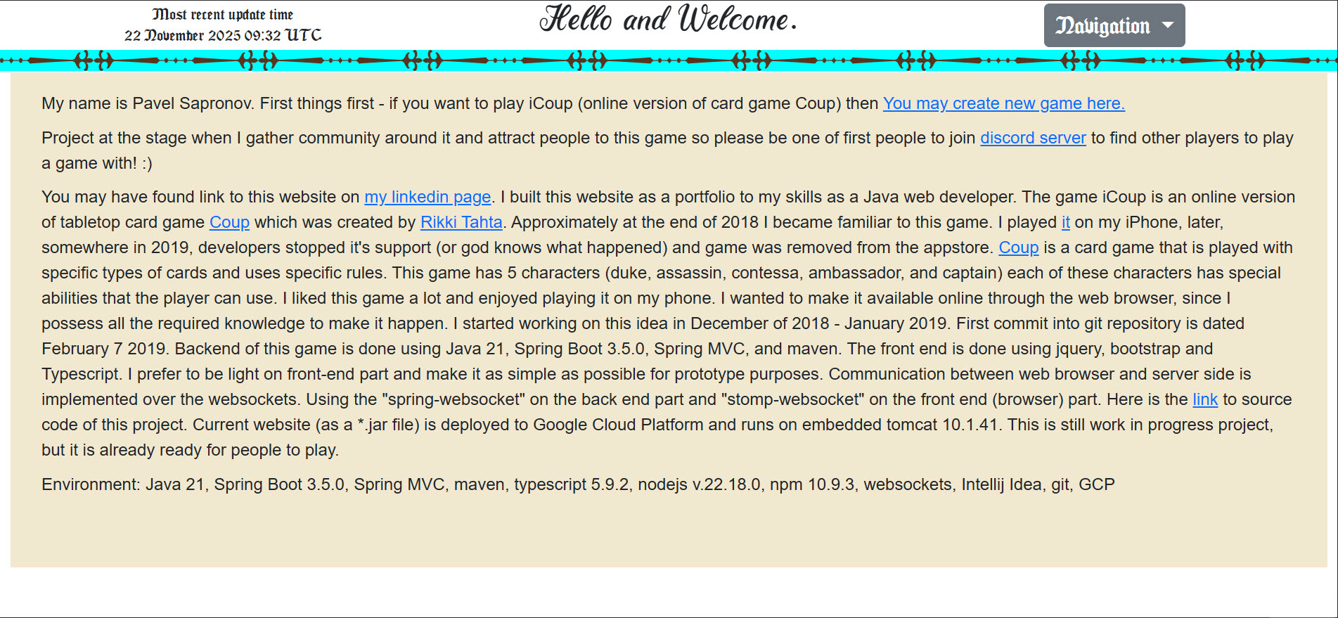 Скриншот главной страницы с читаемым шрифтом.